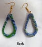 Blue Boho Earrings - Image 2