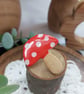 Mushroom pin badge, brooch for nature lovers - Image 3