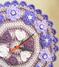 Crochet clock pattern. Quirky clock crochet pattern. Photo tutorial. - Image 4