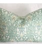 Cushion Cover William Morris Snakeshead 20" x 12" Oblong Bolster Green 12x20
