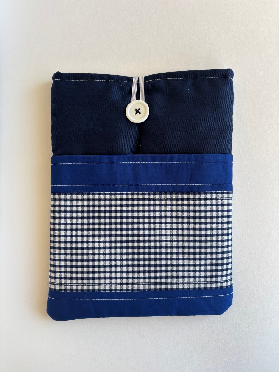 Gingham IPad, Tablet, Book sleeve
