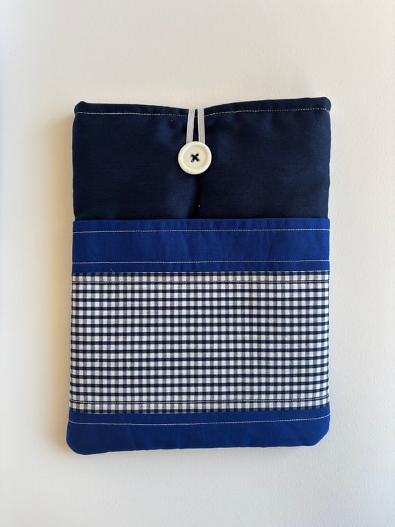 Gingham IPad, Tablet, Book sleeve