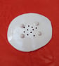 Ceramic soap dish with pastel red and peach stripes - Image 3