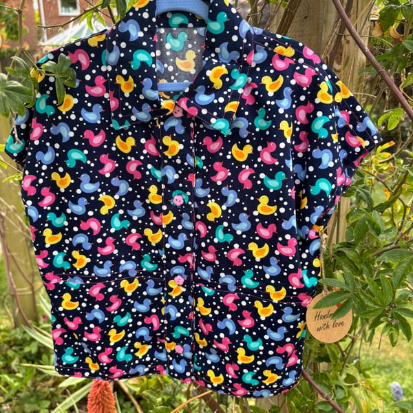 Child's Colourful Duck Shirt