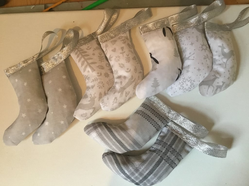  Tree decoration. Christmas stocking.  CC788. 