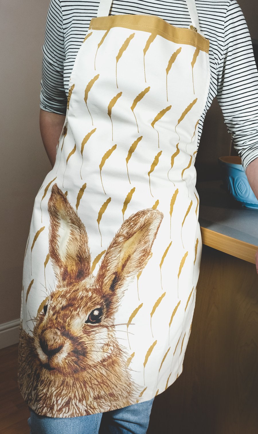 The Curious Hare Apron