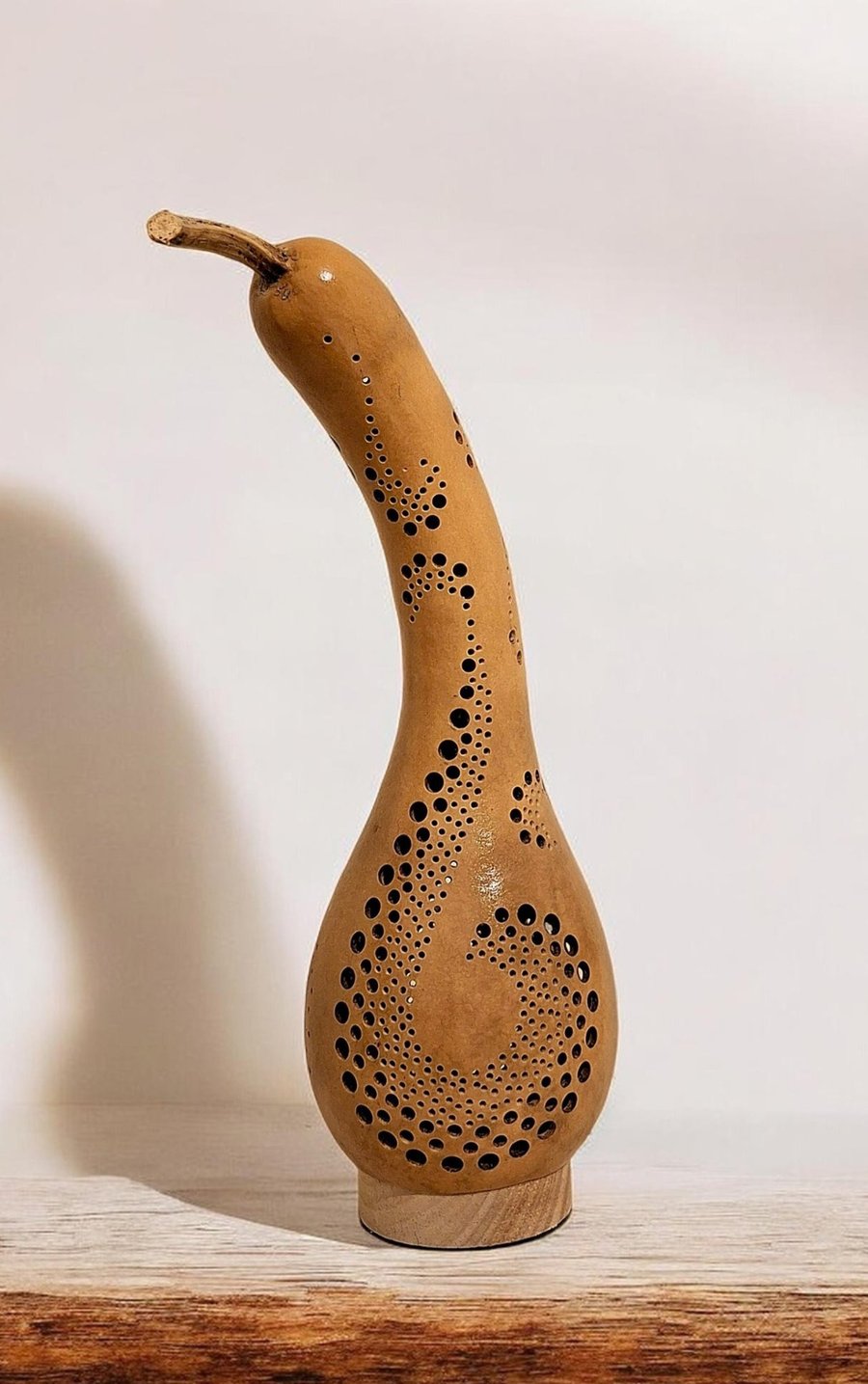 Long Swirls Gourd Lamp Night Light