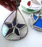 Teardrop Decoration Star Stained Glass Suncatcher Christmas - Image 2