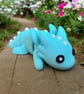 Baby Flexi Dragon Cute Fidget Desk Toy 3D Printed