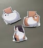 Magnetic guinea pig bookmark. - Image 2