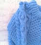 Baby's Aran Cabled Trousers and Jumper Set, Baby Shower Gift, Baby's Outfit - Image 9