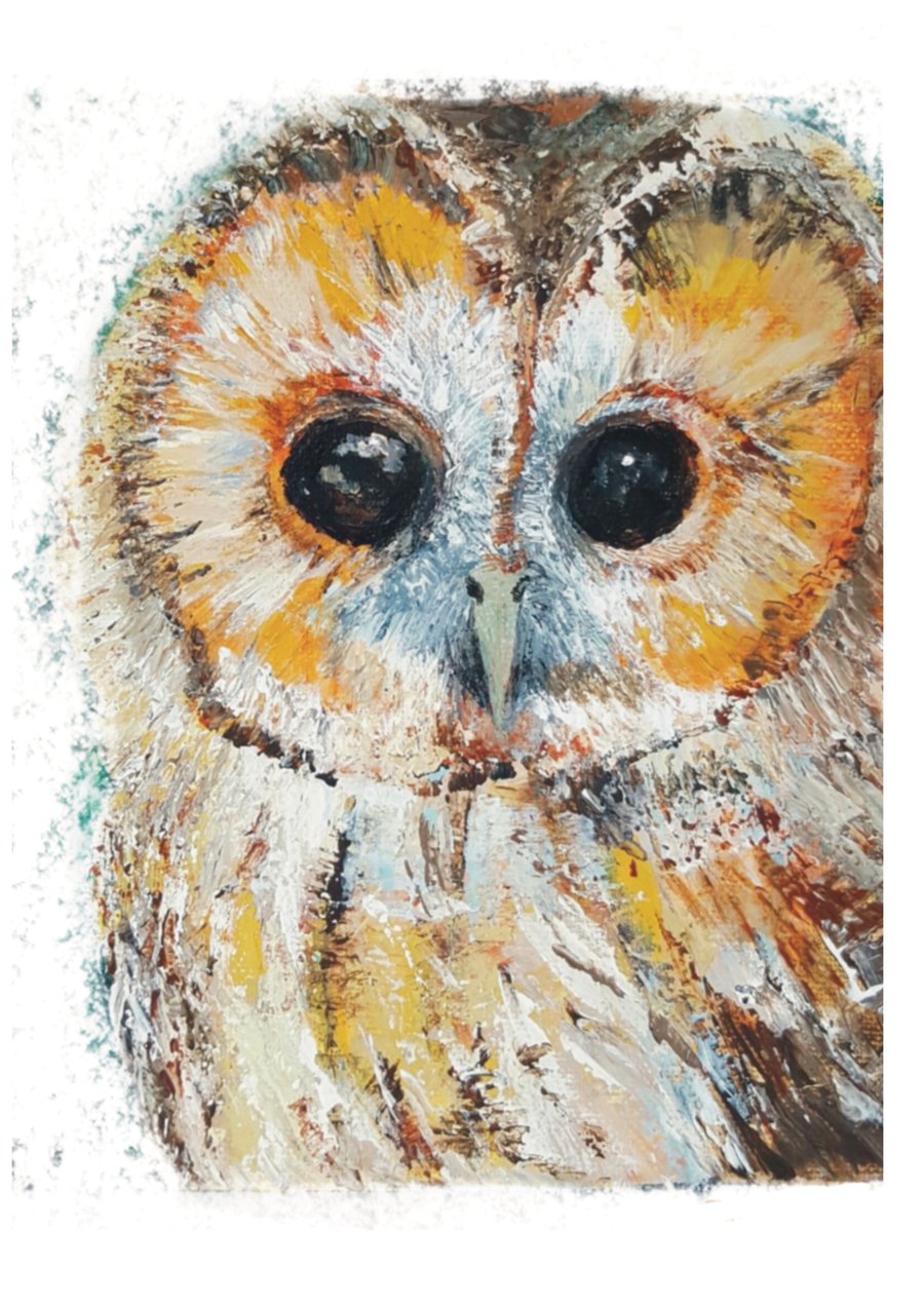 Owl Art Print