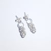 Sterling Silver Byzantine Earrings - UK Free Post