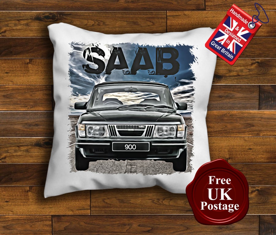 Saab 900 Cushion Cover, Choose Your Size