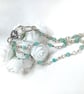 Amazonite with Sterling Silver Plated Wire - Image 1