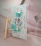Handmade Birthday Card (58) White Window Box Included - Image 3