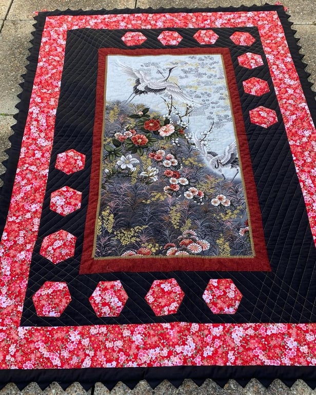 Cranes In Flight Quilt