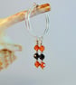Sterling Silver Hoop & Gemstone Earrings, Birthday, Anniversary, Gifts For Her - Image 5