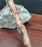 wood and resin click pen
