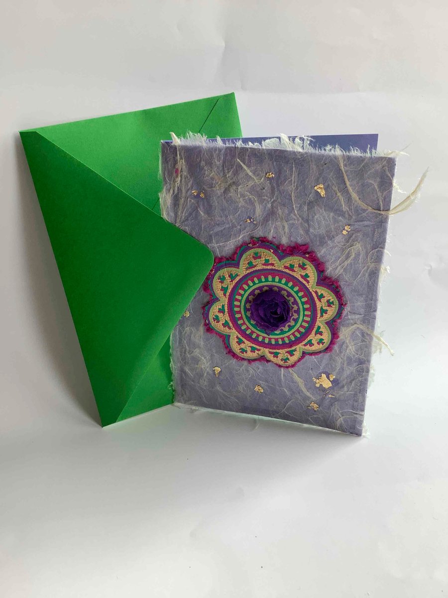 Here comes a purple card