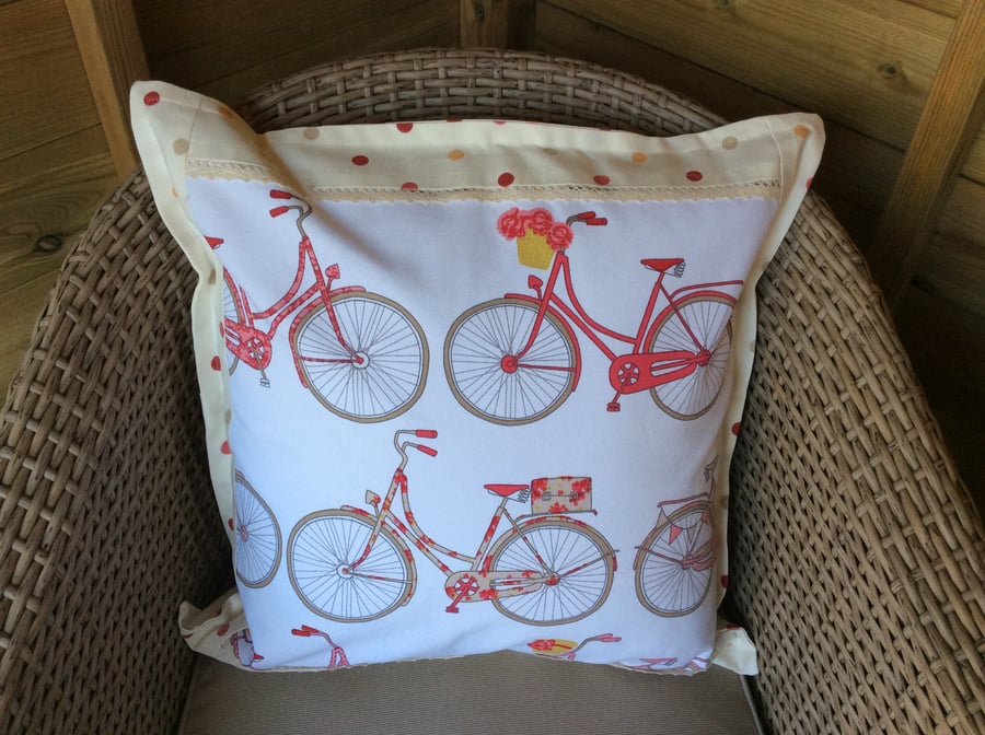 Cushions. Bicycles