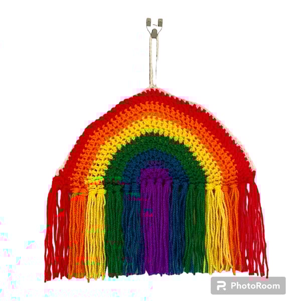 Hanging Rainbow, Nursery Decoration, Pride Rainbow, LGBTQ
