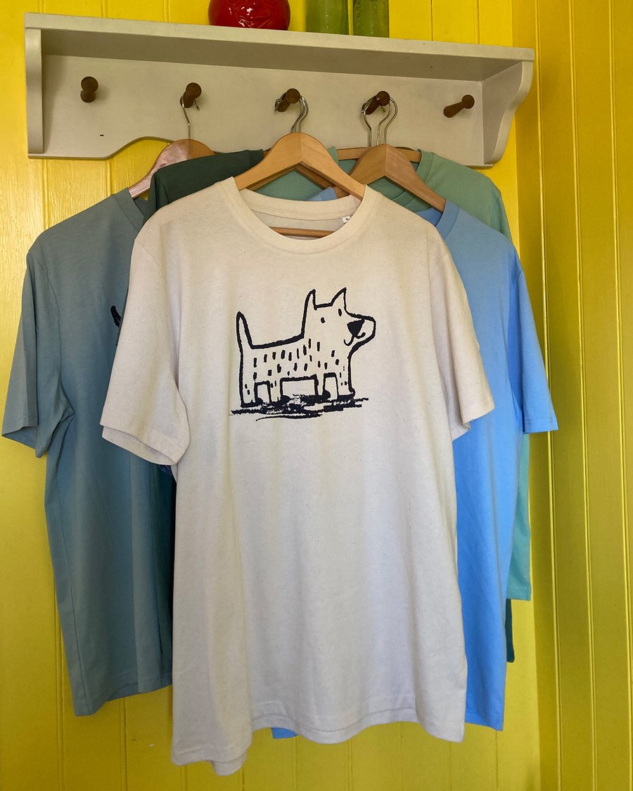 Terrier t-shirt by Jo Brown Happy Tomato