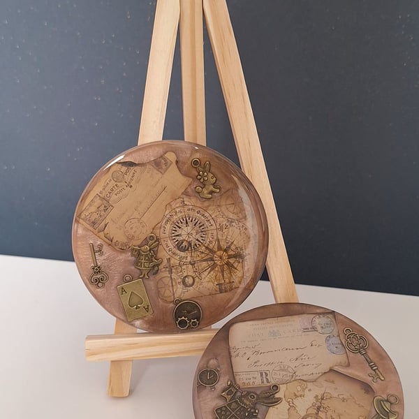 Alice in Wonderland Themed Coasters 