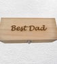 Best Dad: Decorated Wooden Trinket Keepsake Box 23.5cm - Image 2