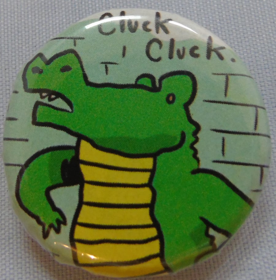 Comics Badge - Crocodile