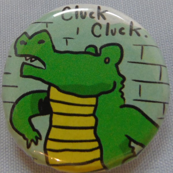 Comics Badge - Crocodile