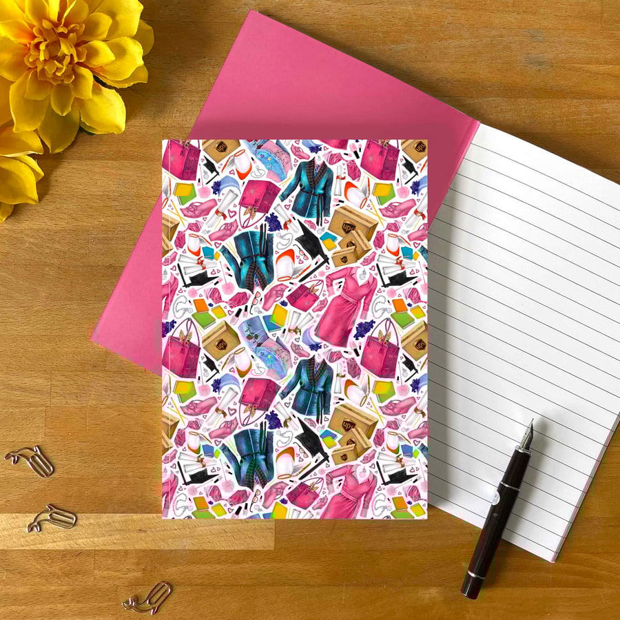 Legally Blonde A5 Notebook - Hand Drawn Y2K Journal