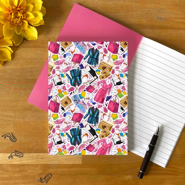 Legally Blonde A5 Notebook - Hand Drawn Y2K Journal