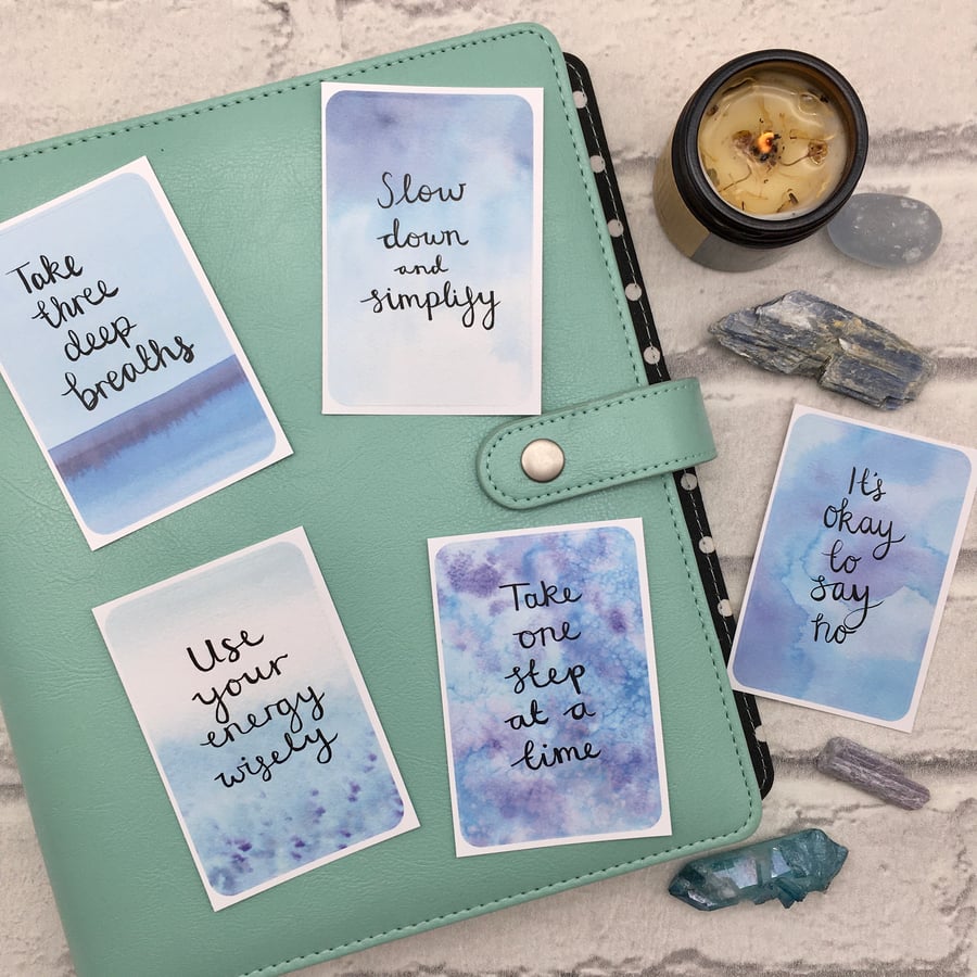 Perfectly Imperfect Overwhelm to Calm Sticker Set 118