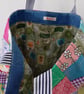 Upcycled Cotton Patchwork Tote Bag  - Image 5