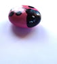 Pink Ladybird Stone - READY TO SHIP - Image 4