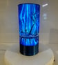 A hand painted and sealed lamp by Andrew Jenkins 