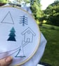 Christmas Embroidery Kit - Sampler Style Embroidery Kit, Hand Embroidery - Image 8