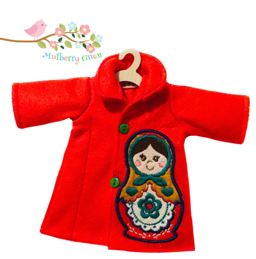 Reserved for Meggi - Special Offer - Tailored Russian Doll Coat