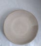POTTERY STONEWARE PASTA DISH BOWL  OATMEAL GLAZE  23.7 CMS DIAMETER - Image 2