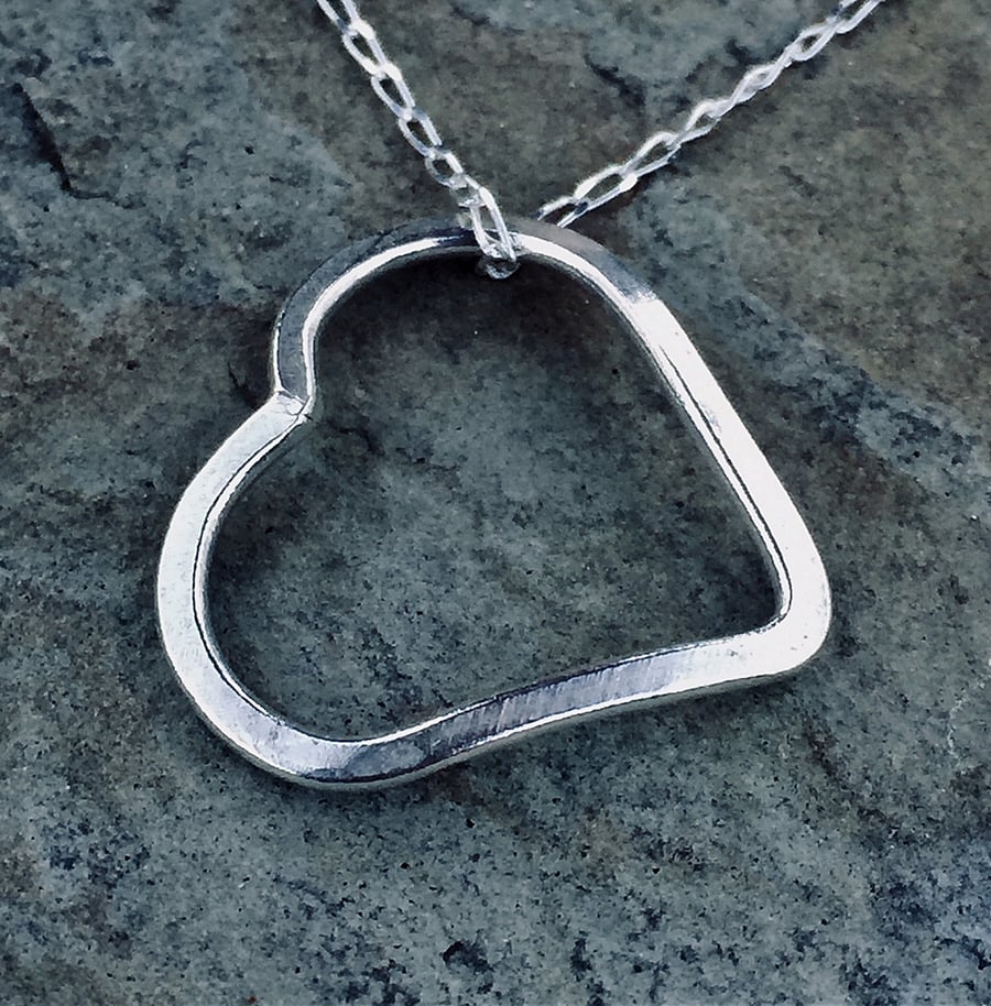 Sterling Silver Heart Pendant