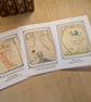 Handmade Boxed Set of 6 Art Deco Notecards - Image 2