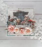 Handmade Fairy Birthday Card with Pop Up Inside (129) 3D Floral Card - 14x14cm. - Image 7