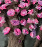 Cherry blossom silk wall hanging - Image 2
