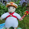 Morris a Hand Knitted Mouse