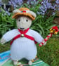 Morris a Hand Knitted Mouse