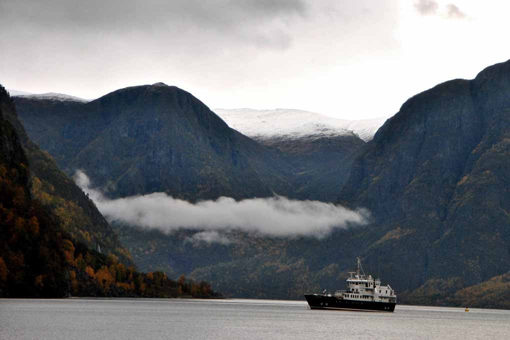 Vestland Explorer Aurlandsfjord Flam Norway 18"x12" Print