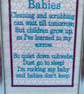 Gift for New Parents, A Poem for New Mum, Dad, Good Advice in a Picture Frame. - Image 5