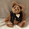 Reserved, Custom order Biker Bear for Tracey