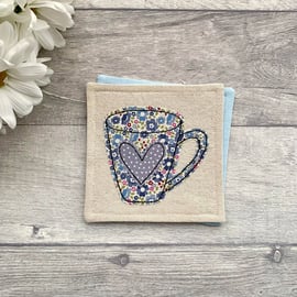 Coaster, tea mug coaster